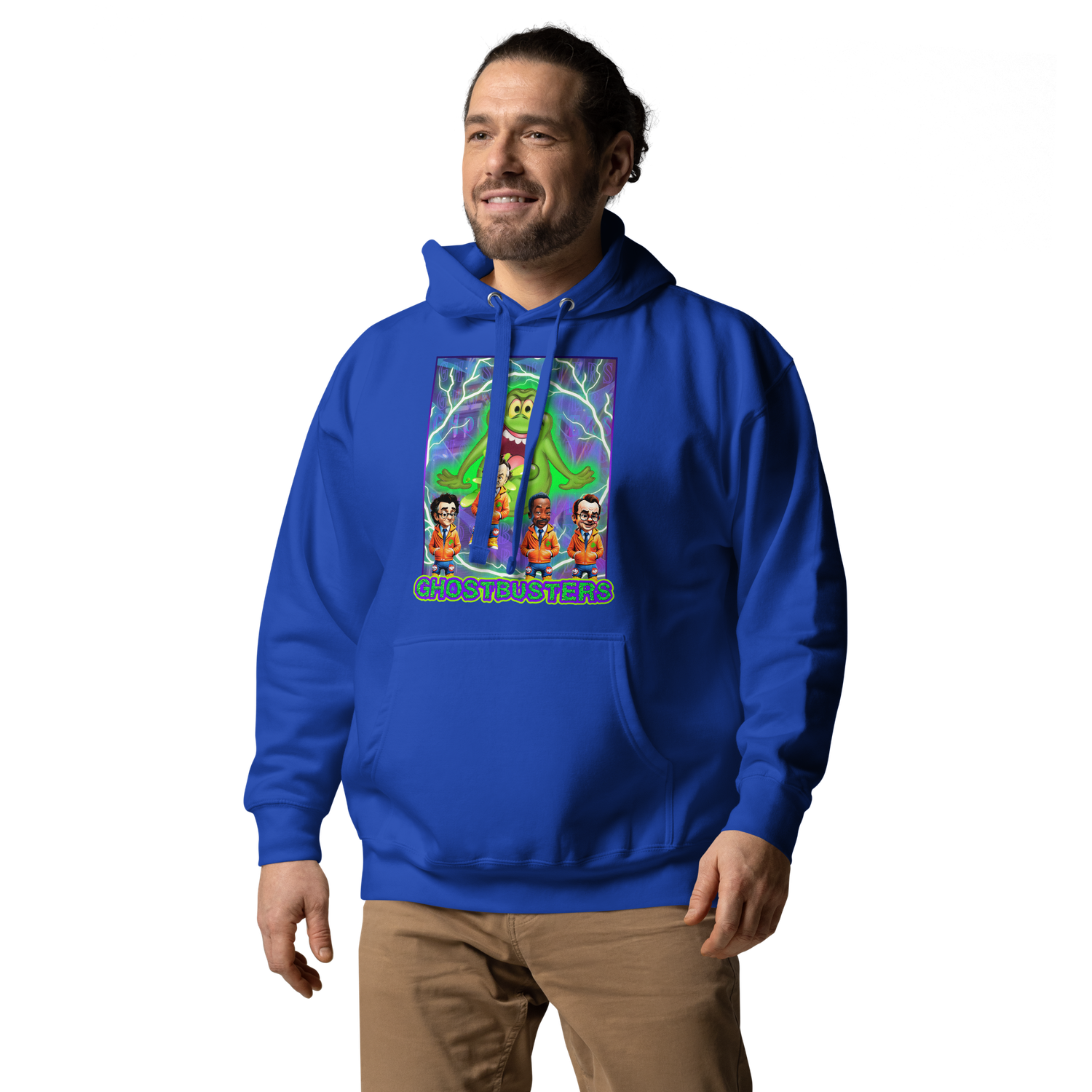 Unisex Hoodie - Ghostbusters - Cross the Streams Slimer