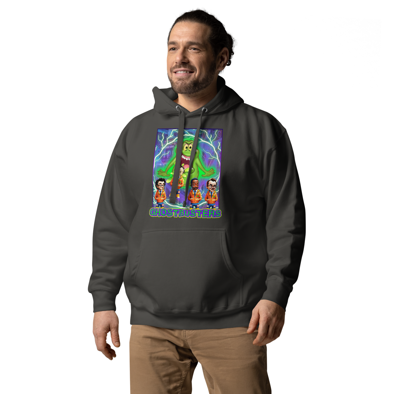 Unisex Hoodie - Ghostbusters - Cross the Streams Slimer