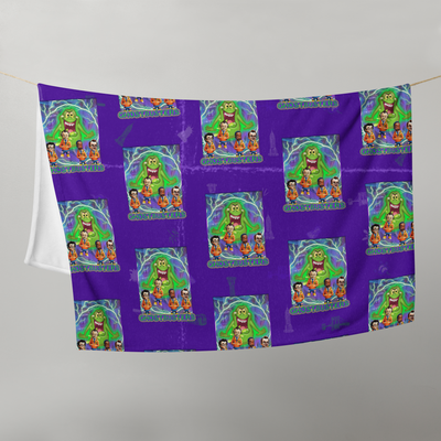 Throw Blanket - Ghostbusters - Cross the Streams Slimer