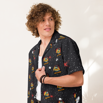 Unisex button shirt - Scientology: Needs To Pay Taxes
