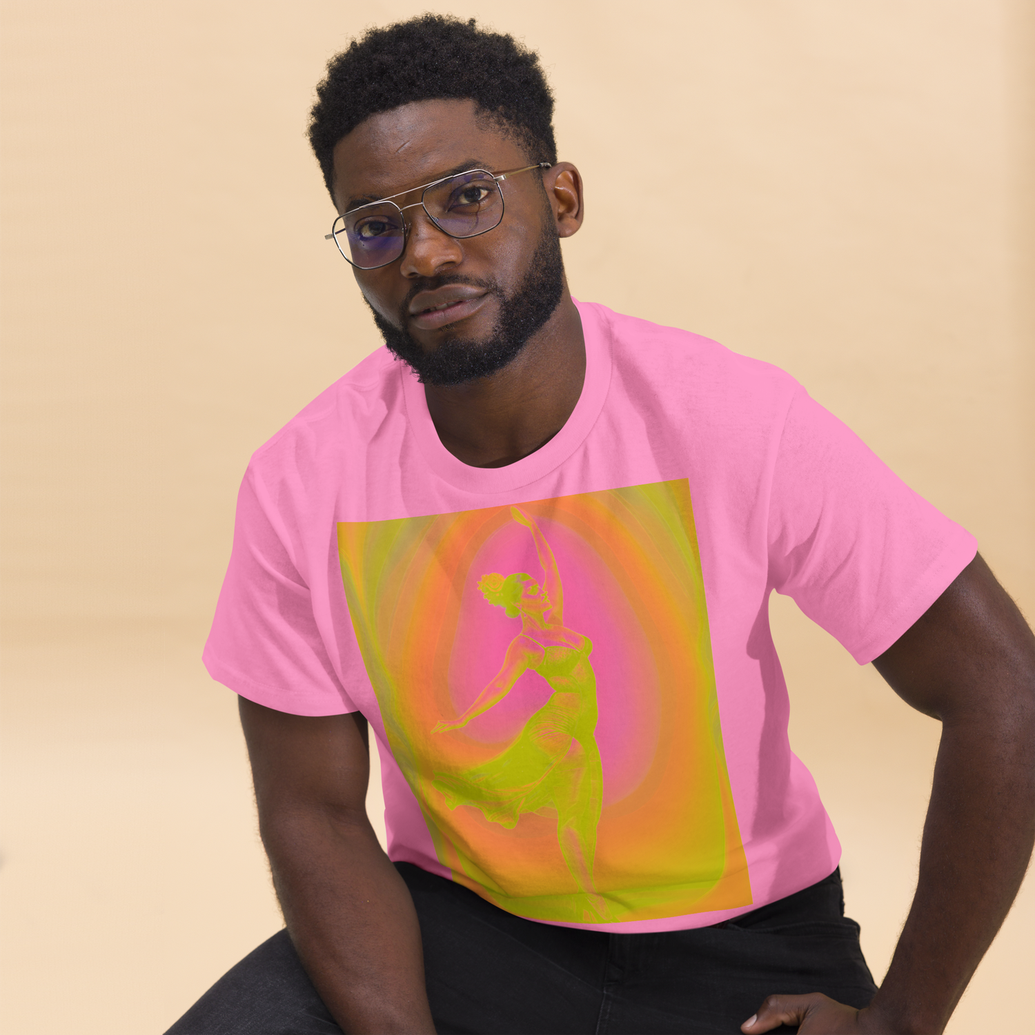 Unisex classic tee - Her Dance Neon