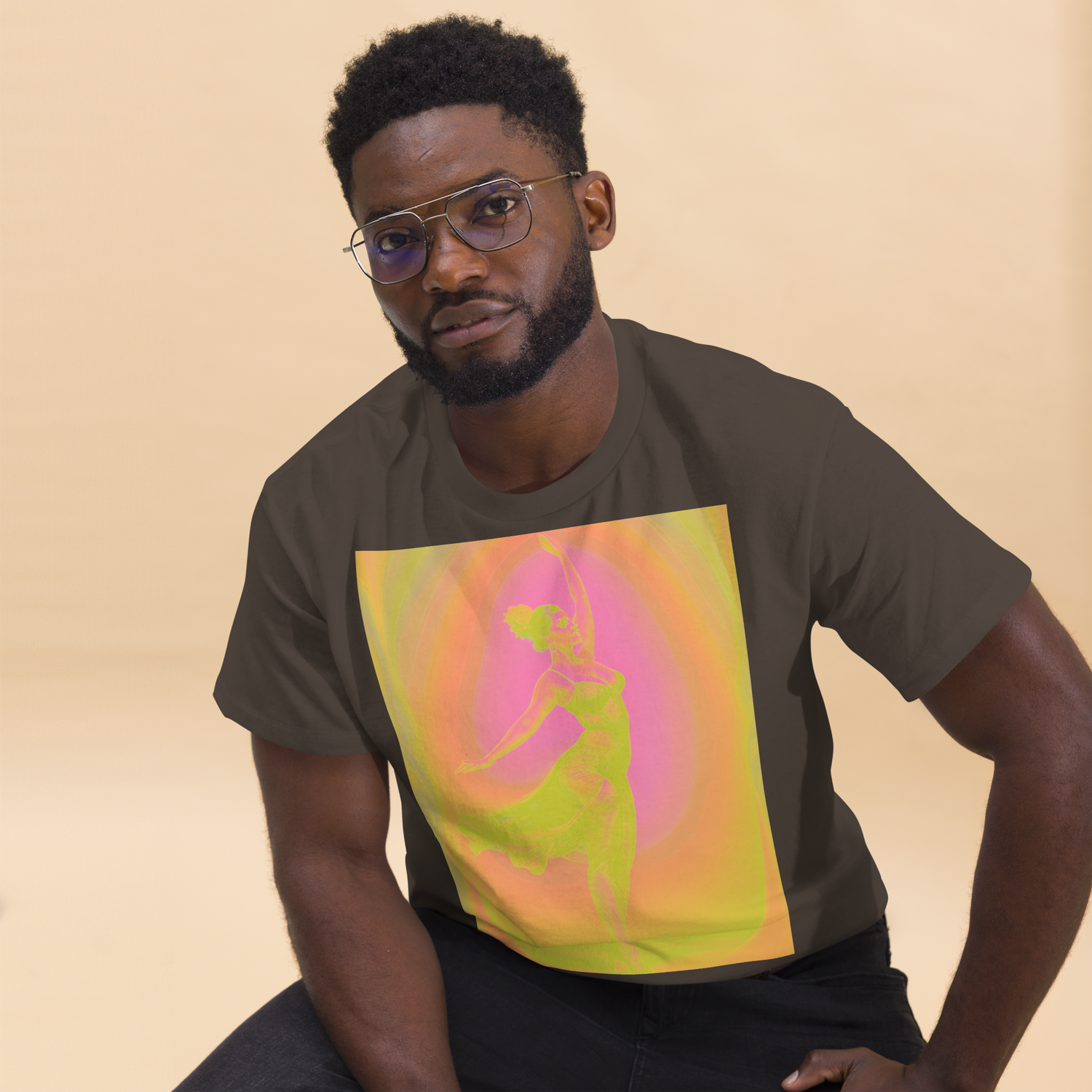 Unisex classic tee - Her Dance Neon