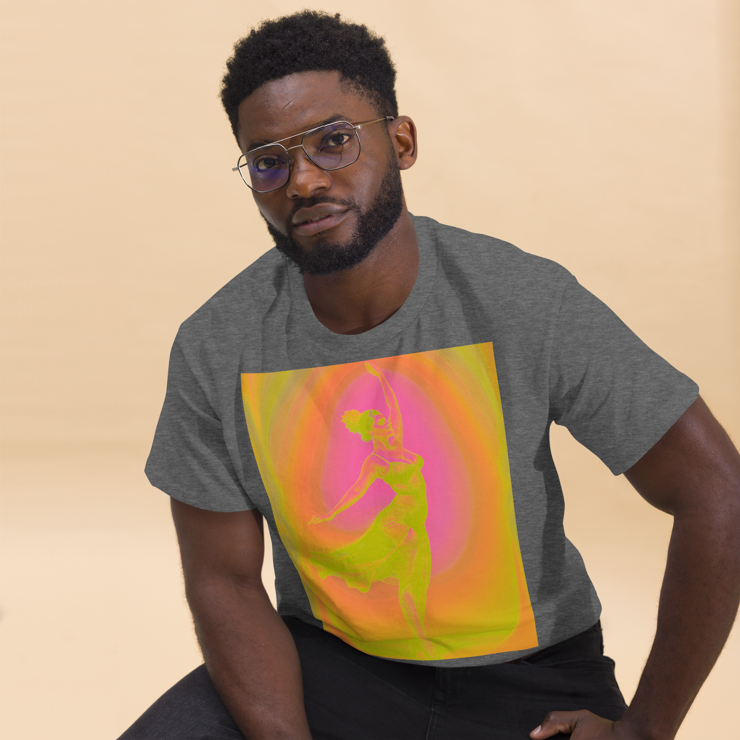Unisex classic tee - Her Dance Neon