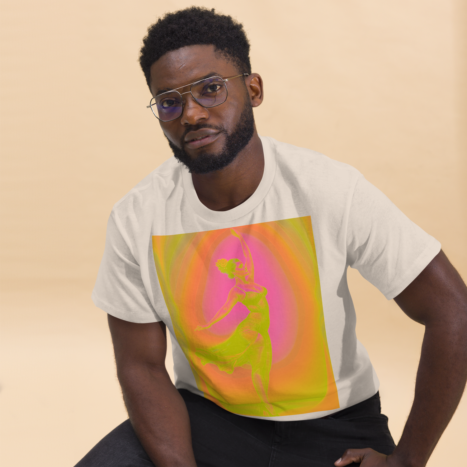 Unisex classic tee - Her Dance Neon