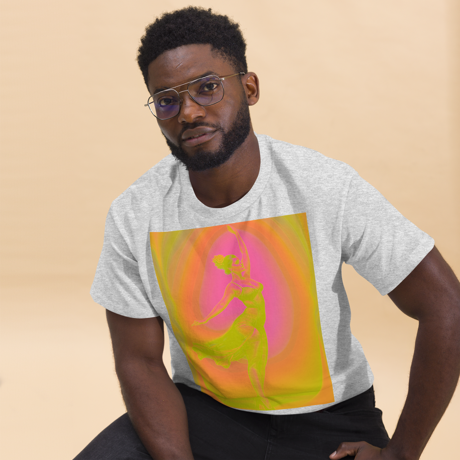 Unisex classic tee - Her Dance Neon