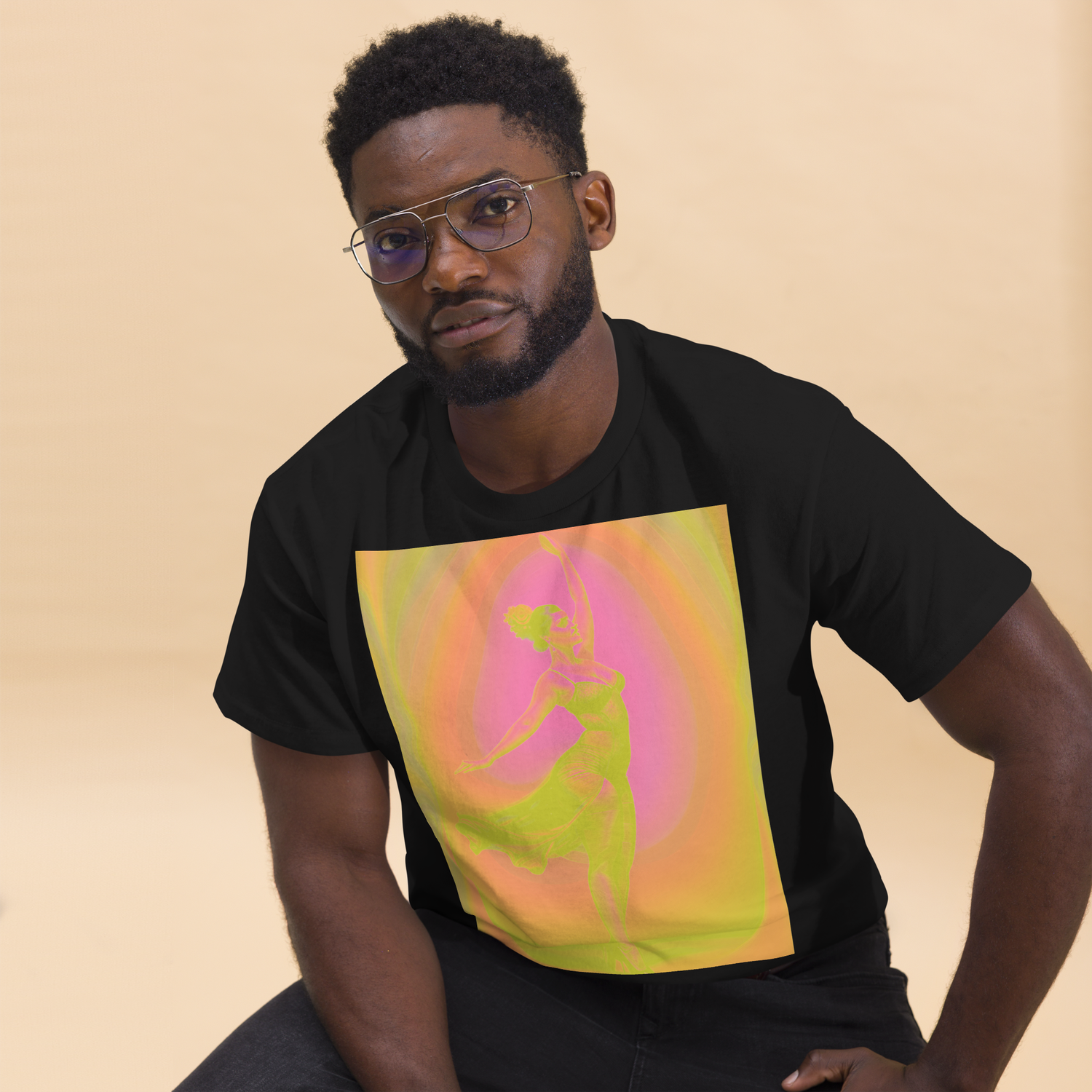 Unisex classic tee - Her Dance Neon