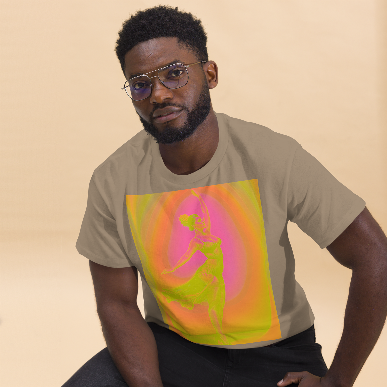 Unisex classic tee - Her Dance Neon