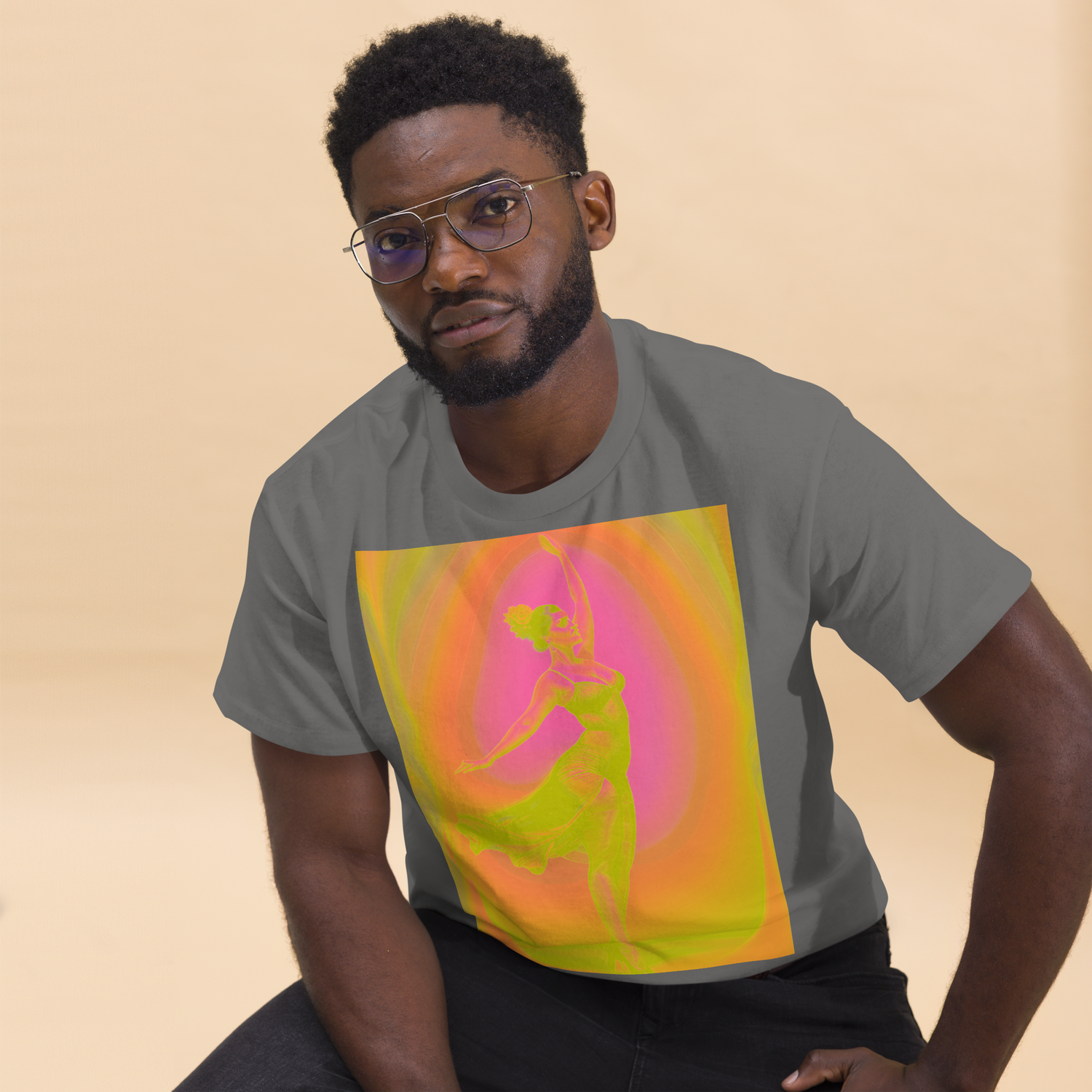 Unisex classic tee - Her Dance Neon