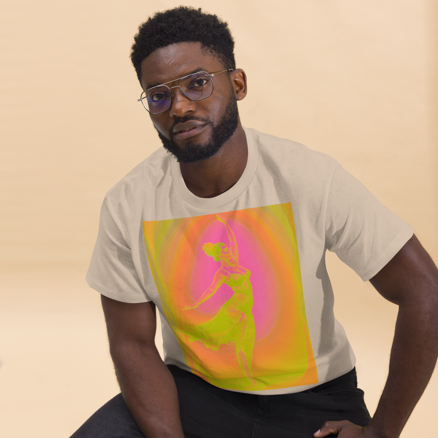 Unisex classic tee - Her Dance Neon