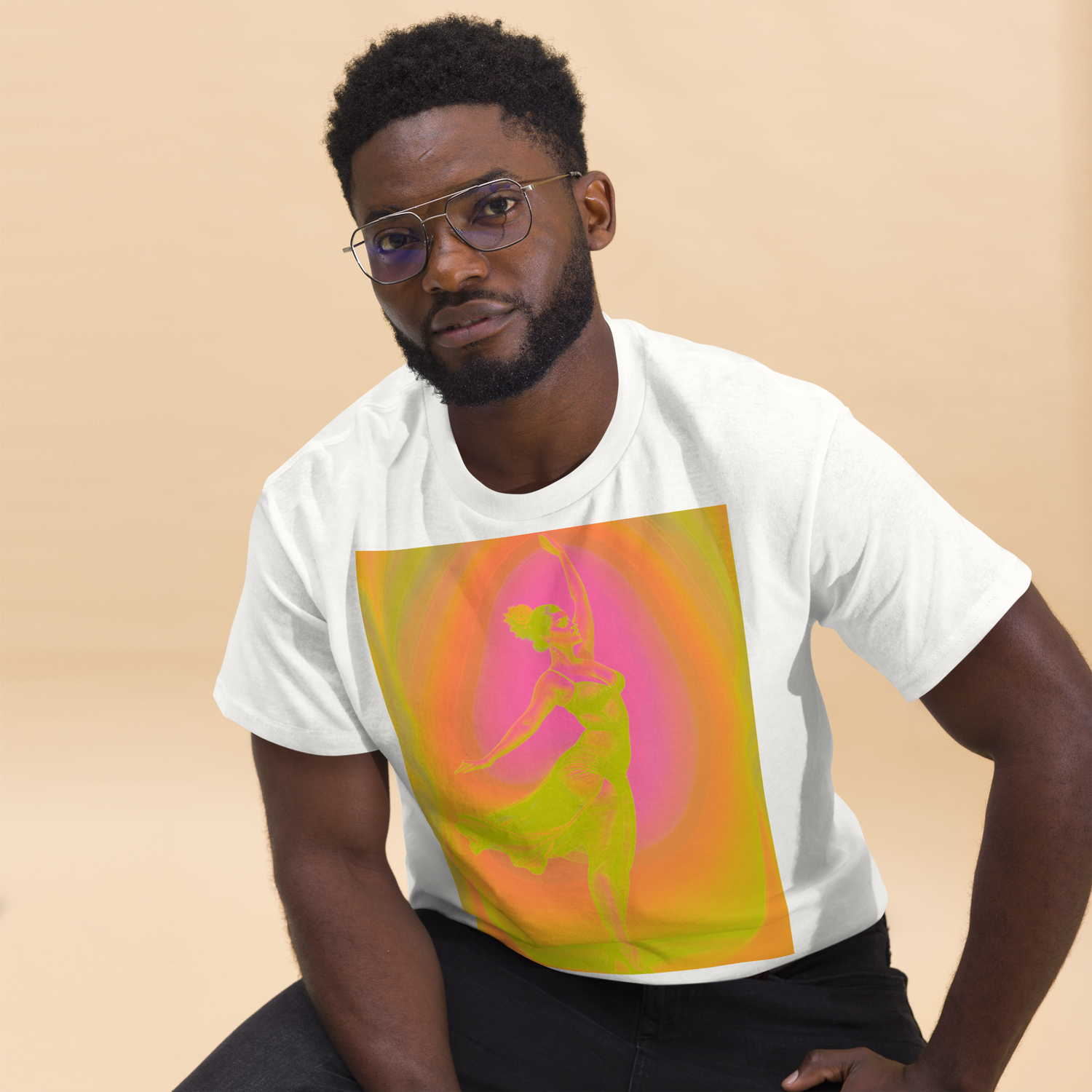Unisex classic tee - Her Dance Neon