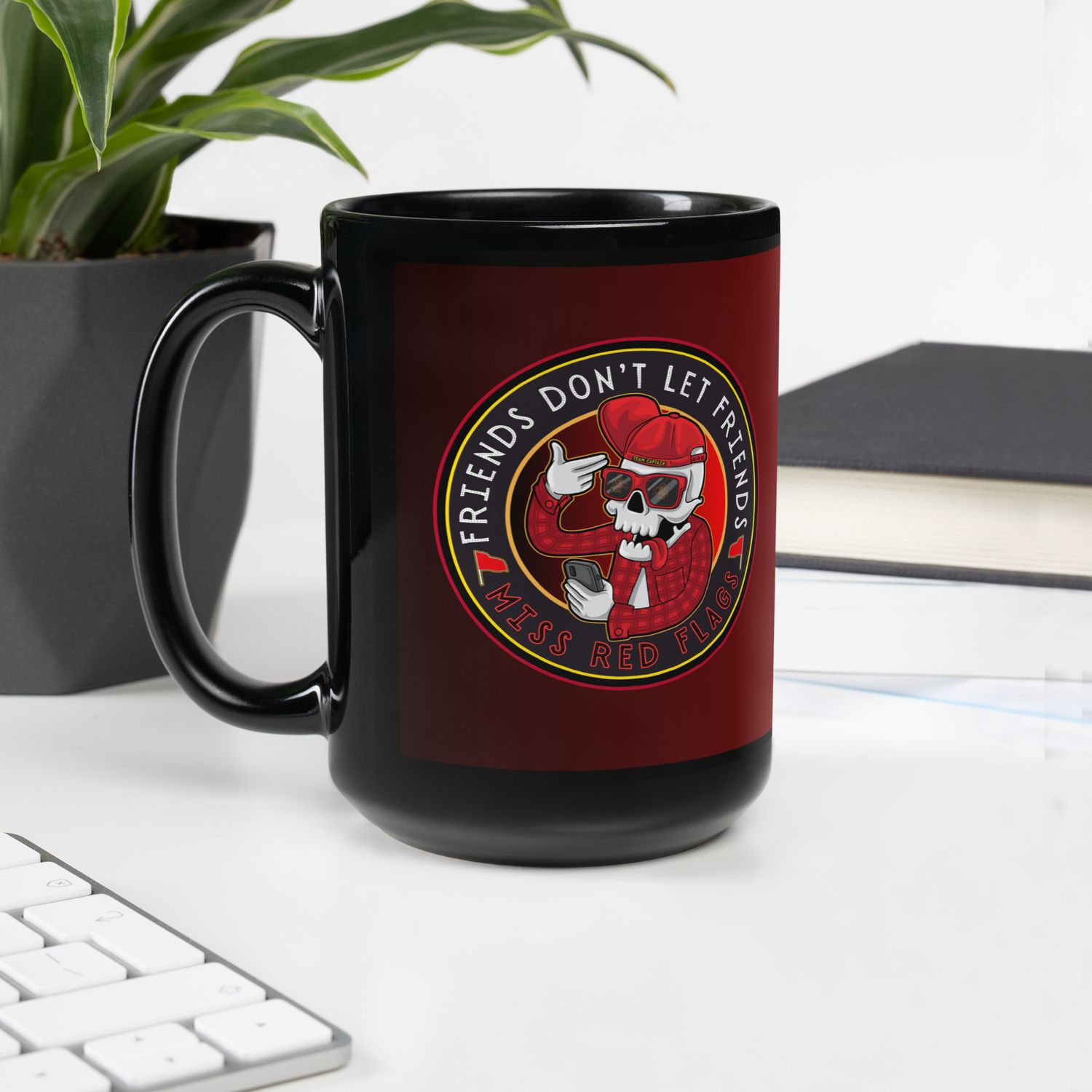 Mug - Satire: Dude, Red Flags!