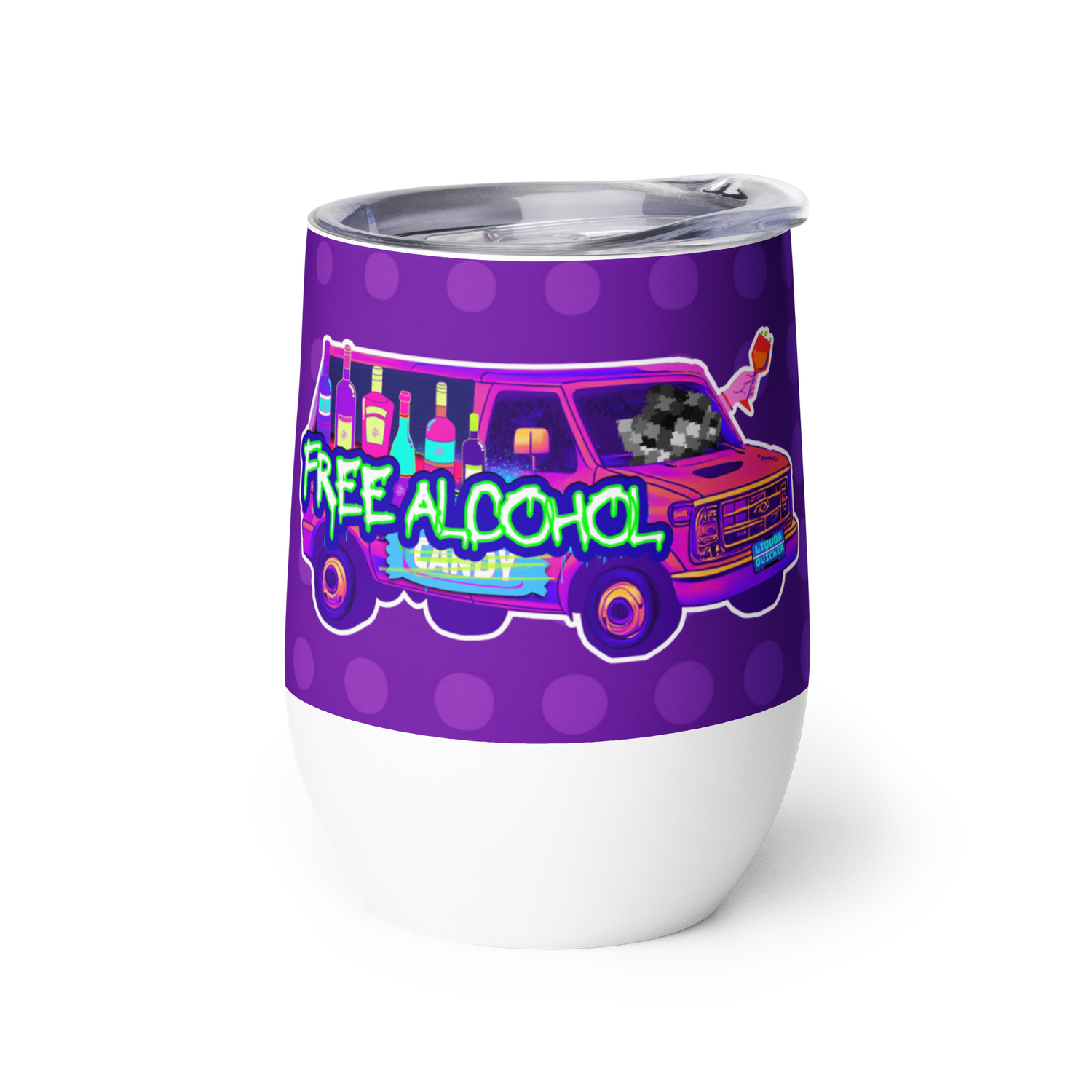 Wine tumbler - Candy Is Dandy