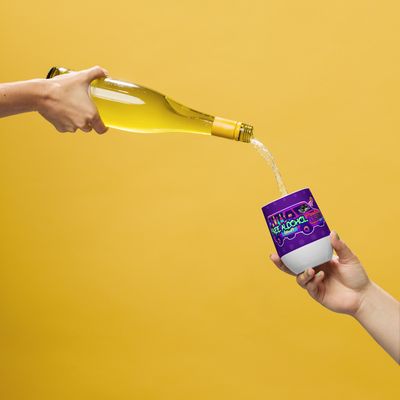 Wine tumbler - Candy Is Dandy