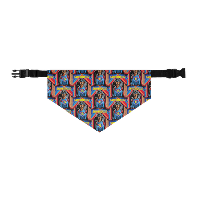 Pet Bandana Collar - Unleash the Caped Canine | Dachshund, Sausage &amp; Wiener Dog