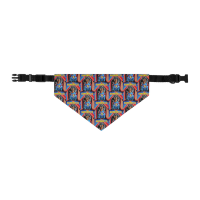 Pet Bandana Collar - Unleash the Caped Canine | Dachshund, Sausage &amp; Wiener Dog