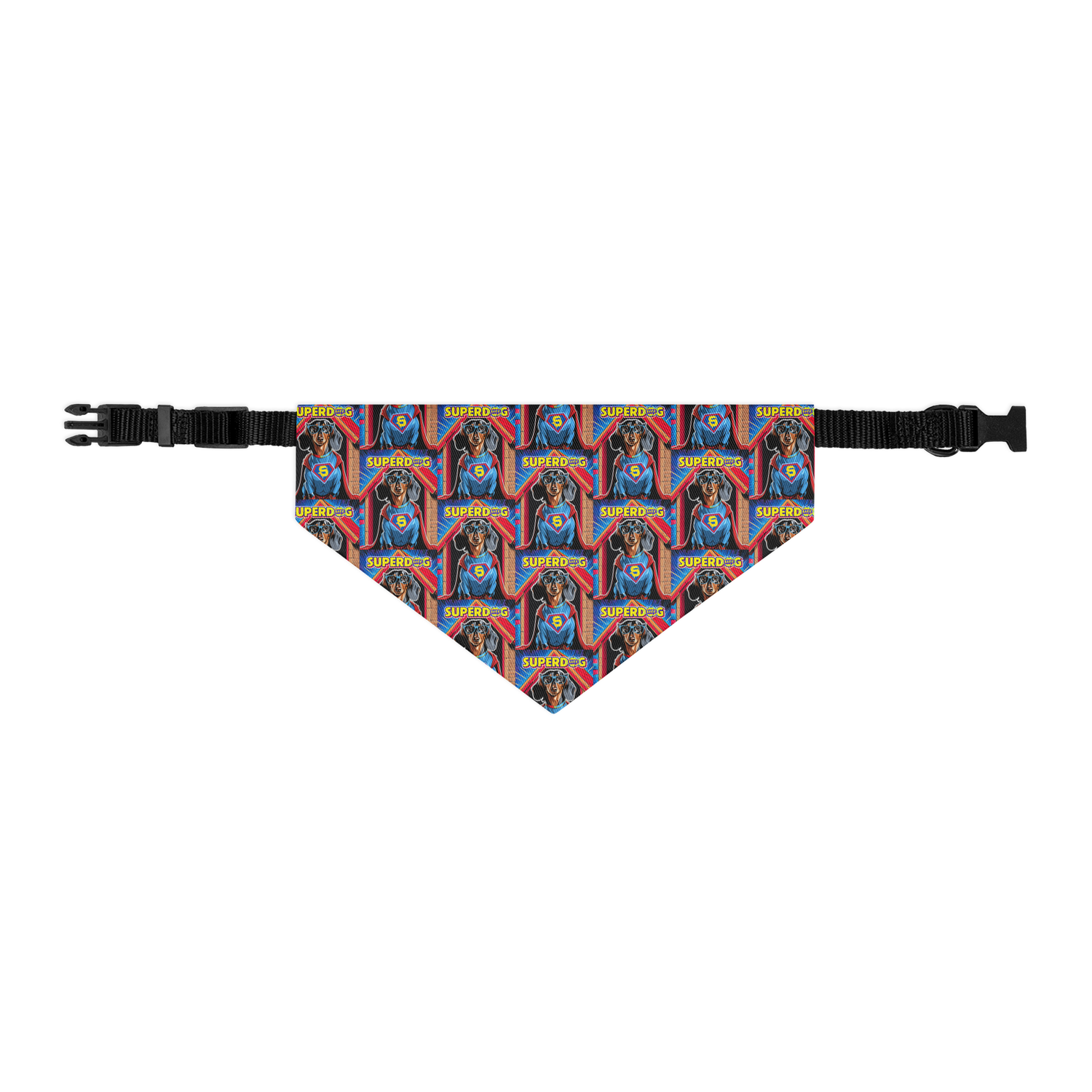Pet Bandana Collar - Unleash the Caped Canine | Dachshund, Sausage &amp; Wiener Dog