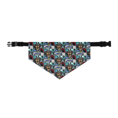 Pet Bandana Collar -  Dark Knight of the Dachshund