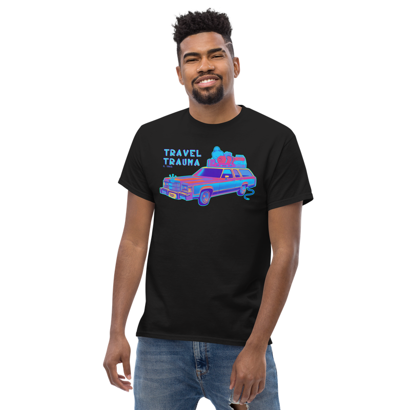 Unisex classic tee - Travel Trauma - Road Trip