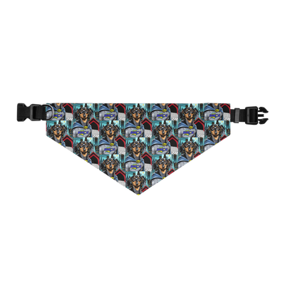Pet Bandana Collar -  Dark Knight of the Dachshund
