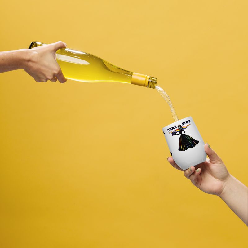 Wine tumbler - Darth Vader - Yas, Drag Queen! - Pride Collection