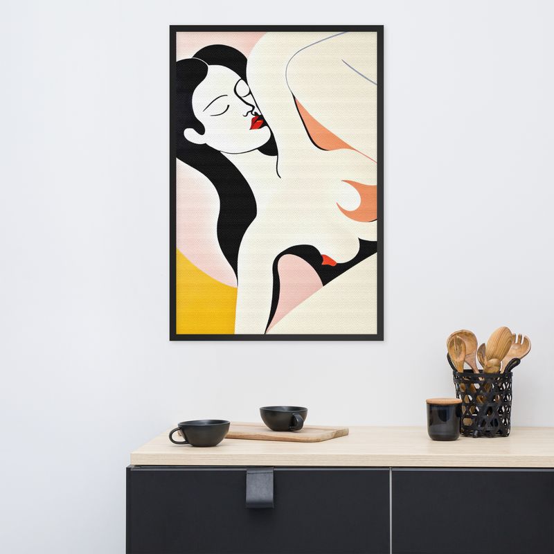 Framed Wall Art - Femininity Resign