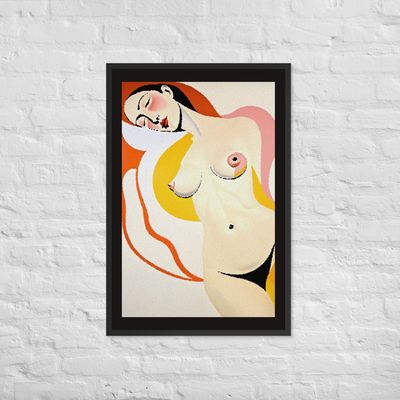 Framed Wall Art - Femininity Surrender