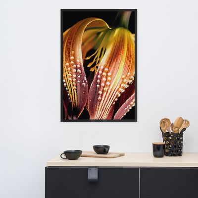 Framed Wall Art - Lily Meleagris