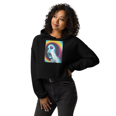 Crop Hoodie - DayMare Of Reality