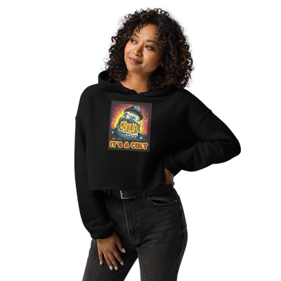 Crop Hoodie  - Scientology: Needs To Pay Taxes