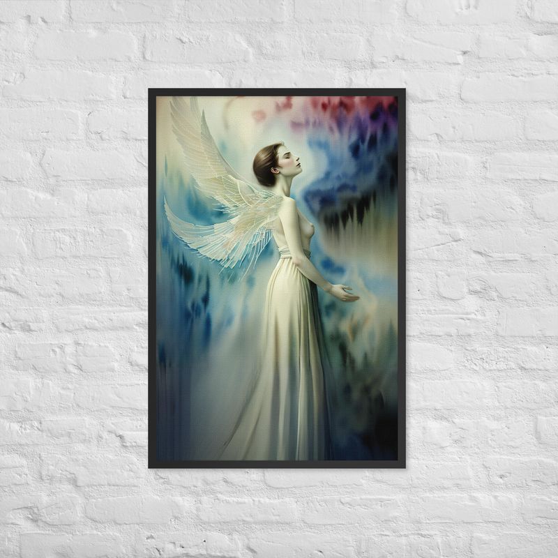 Framed Wall Art - Angelic Glow