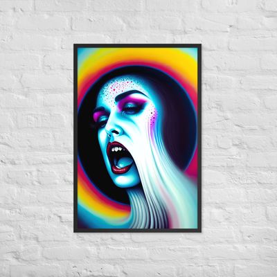 Framed Wall Art - DayMare of Reality
