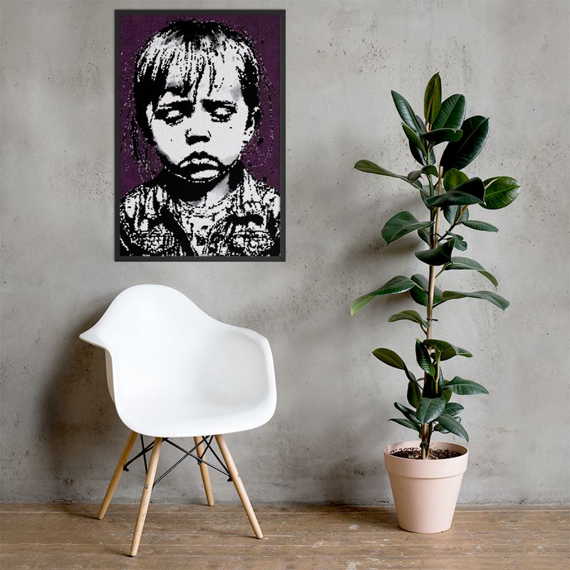 Framed Wall Art - Wounded Inner Child