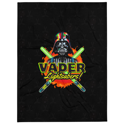 Throw Blanket - Darth Vader - The Lightsabers