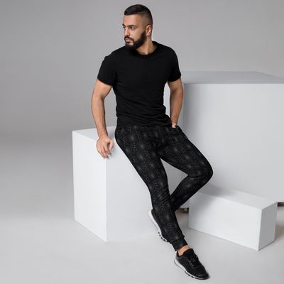 Unisex Joggers - Black Dahlia Drama