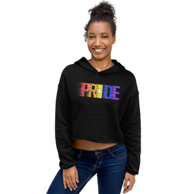 Crop Hoodie - The Power Of Pride