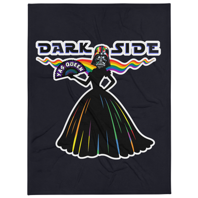 Throw Blanket - Darth Vader - Yas, Drag Queen! - Pride Collection (Black)