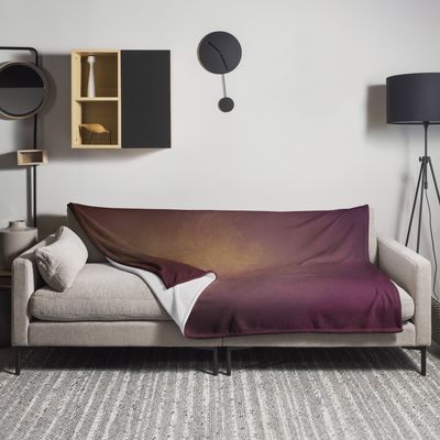 Throw Blanket - Peachy Keen Peonies