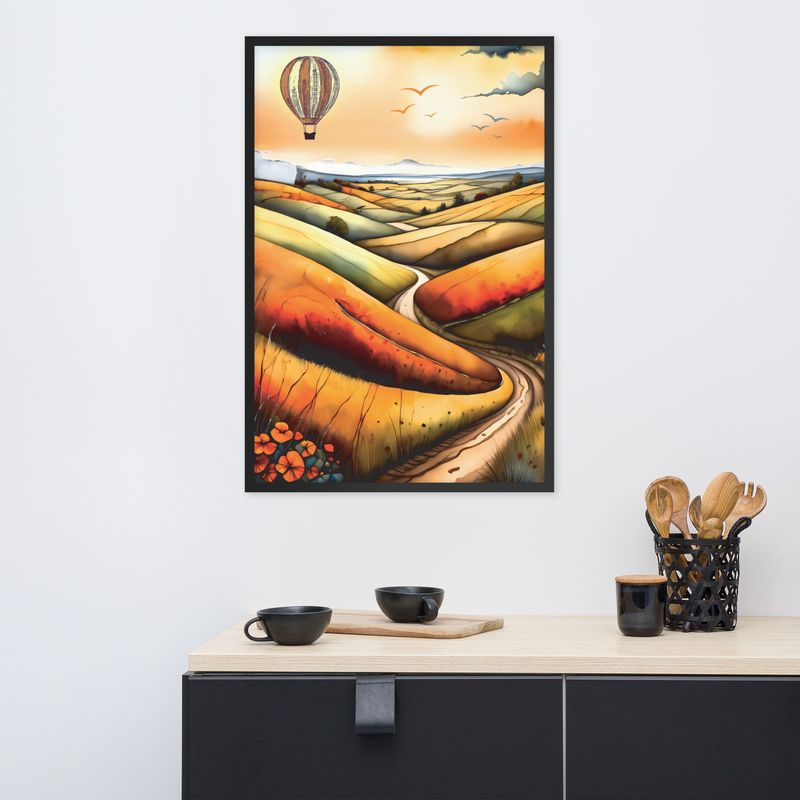 Framed Wall Art - Hidden Valley