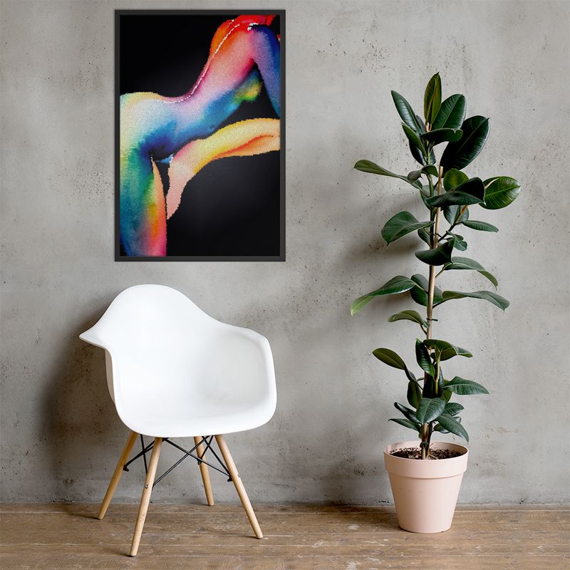 Framed Wall Art - Femininity Blossoming