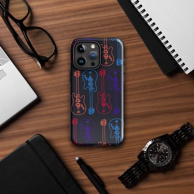Tough Case for iPhone® - Studio Guitar - Black Sabbath