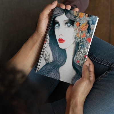 Spiral notebook - Rapunzel Can Rescue Herself