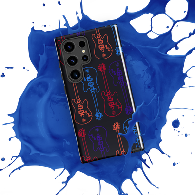 Tough case for Samsung® Phone - Studio Guitar - Black Sabbath