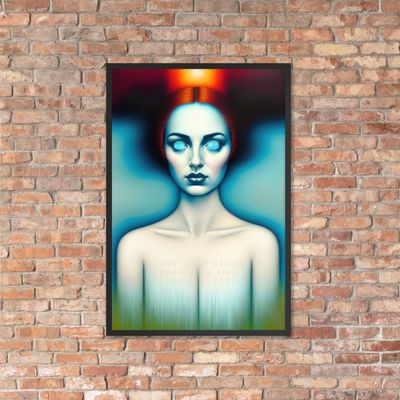 Framed Wall Art - Wasted Time