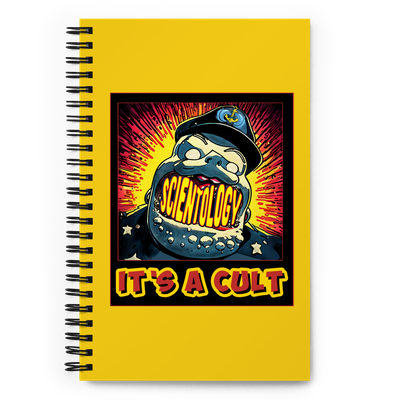 Spiral notebook - Scientology: Needs To Pay Taxes