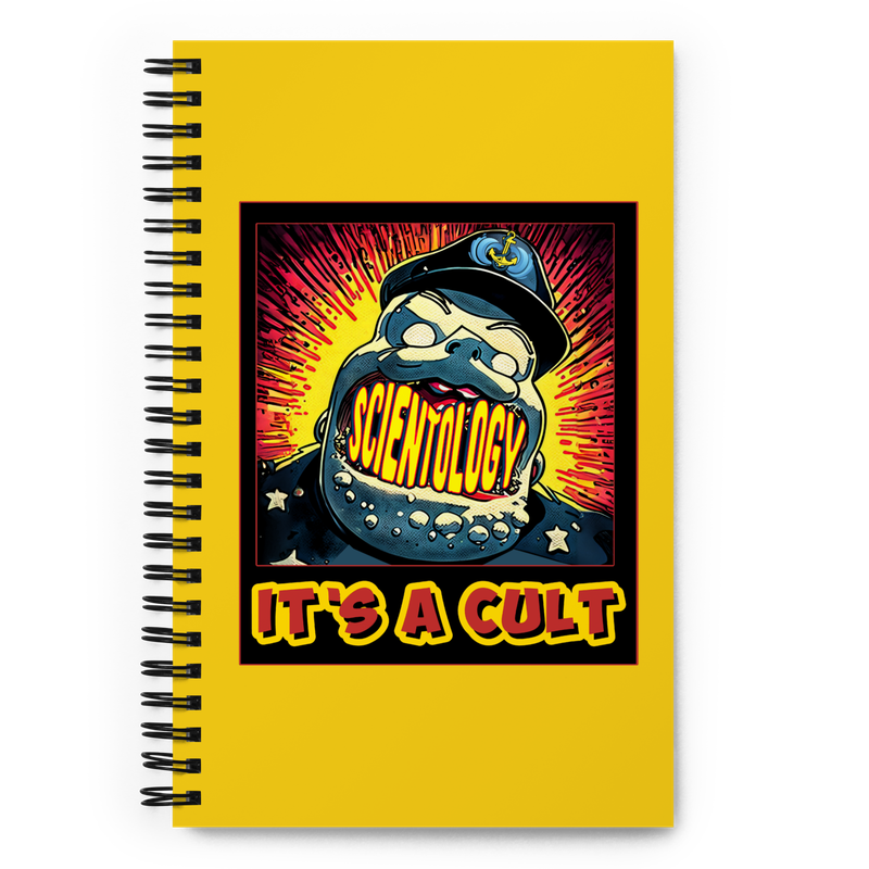 Spiral notebook - Scientology: Needs To Pay Taxes