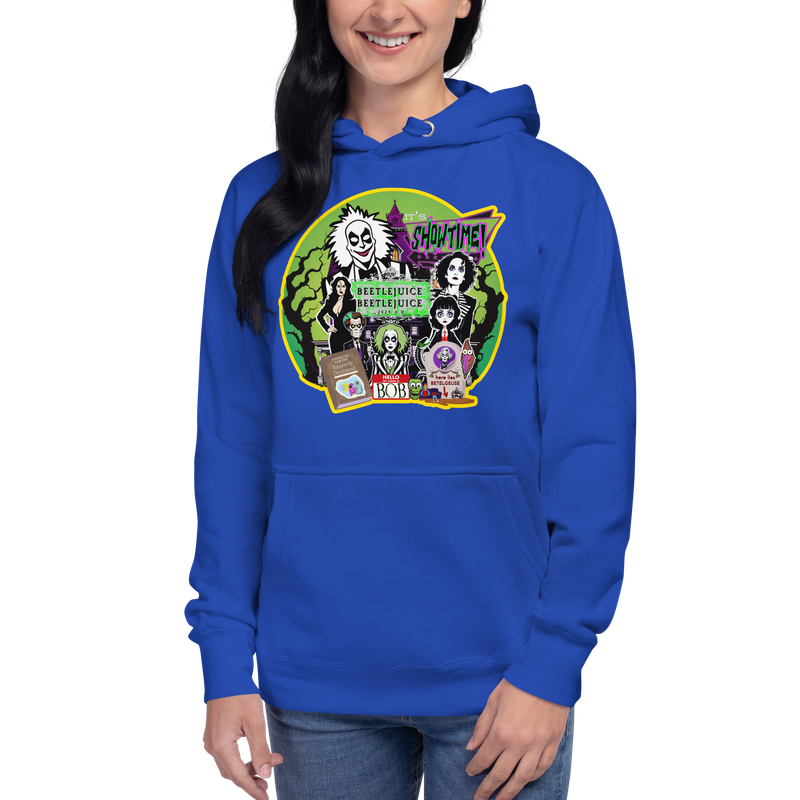 Unisex Hoodie - It's Showtime: Beetlejuice, Beetlejuice!