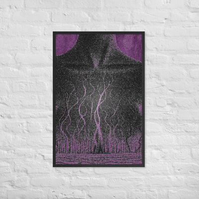 Framed Wall Art - Traumatic Strangulation