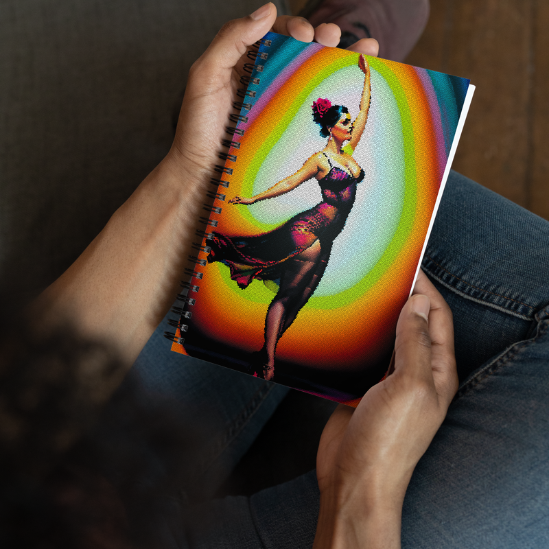 Spiral notebook - Her Dance