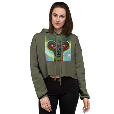 Crop Hoodie - Lost In Space