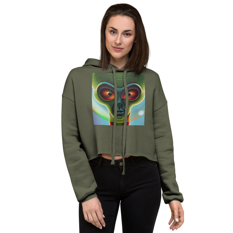 Crop Hoodie - Lost In Space